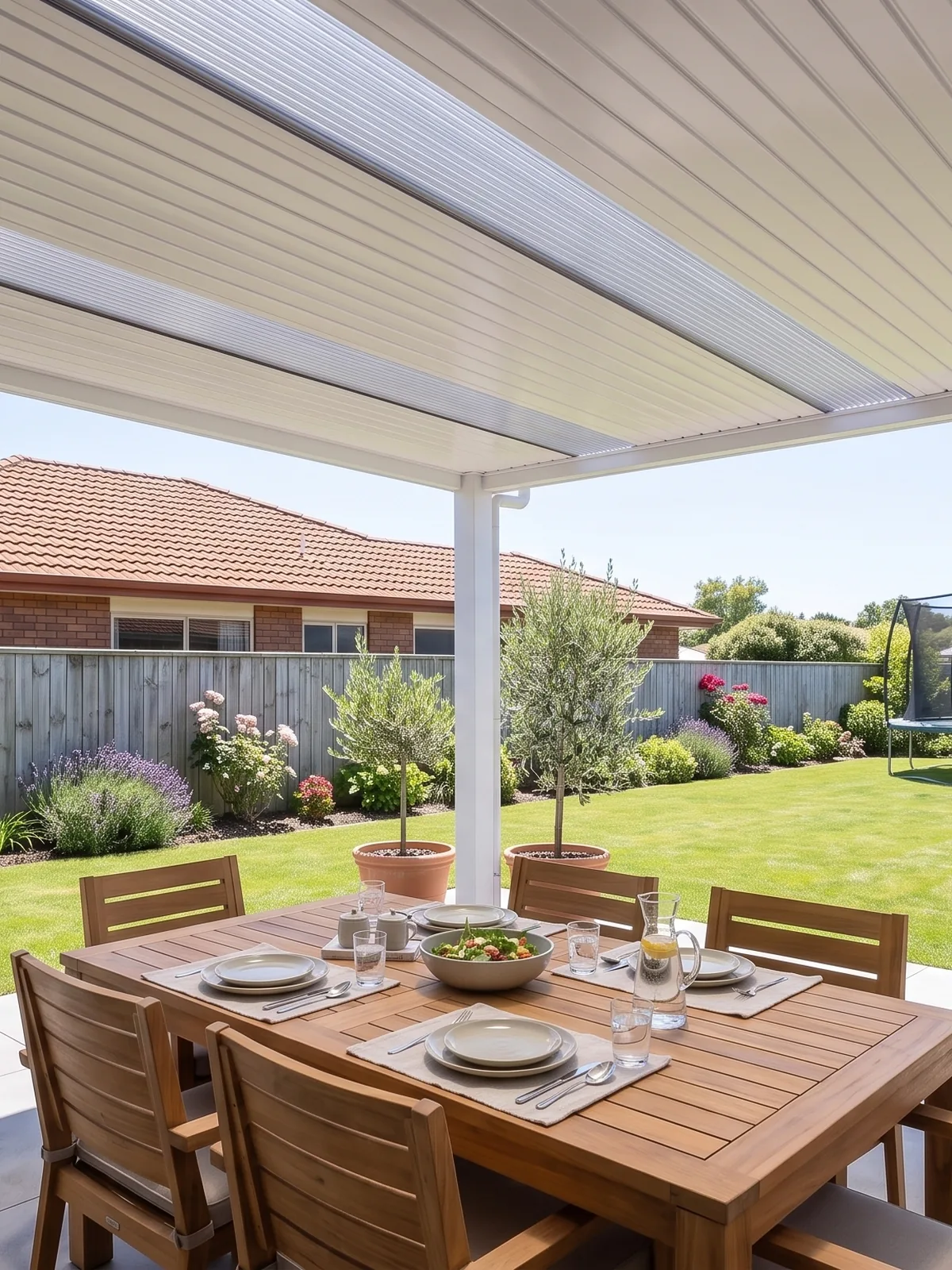 Shaded Roofs by The Outdoor Room Company